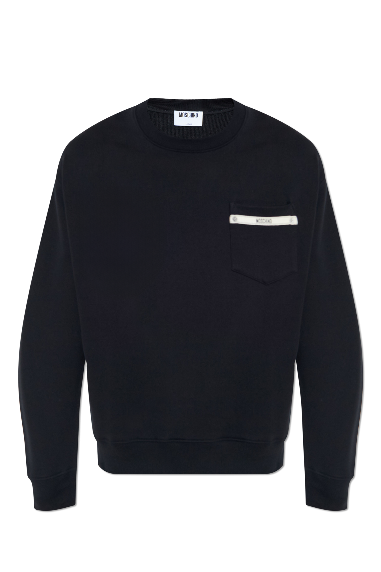 Black Sweatshirt with logo Moschino - Vitkac AS